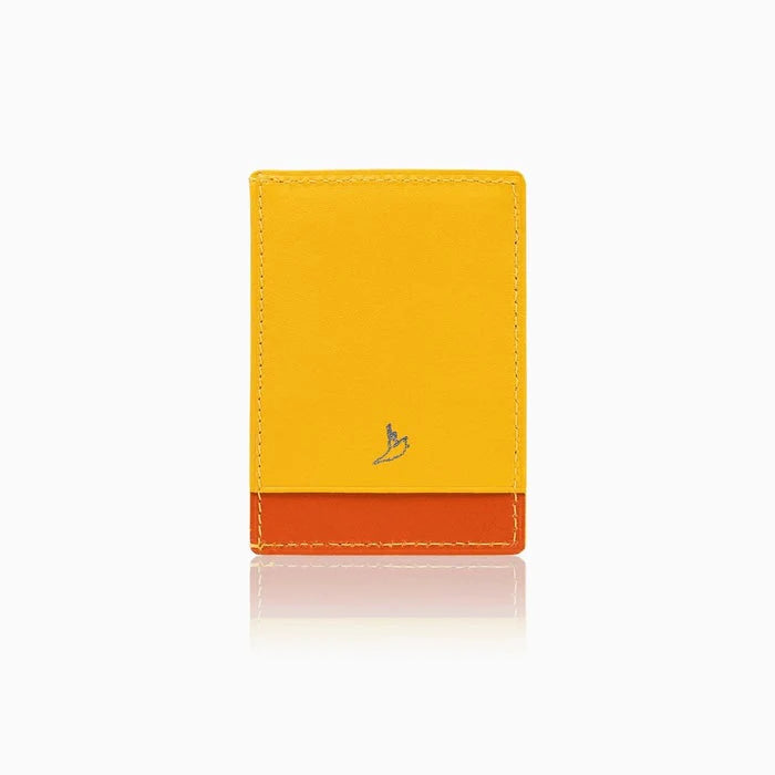 Qing Style Card Case -Yellow