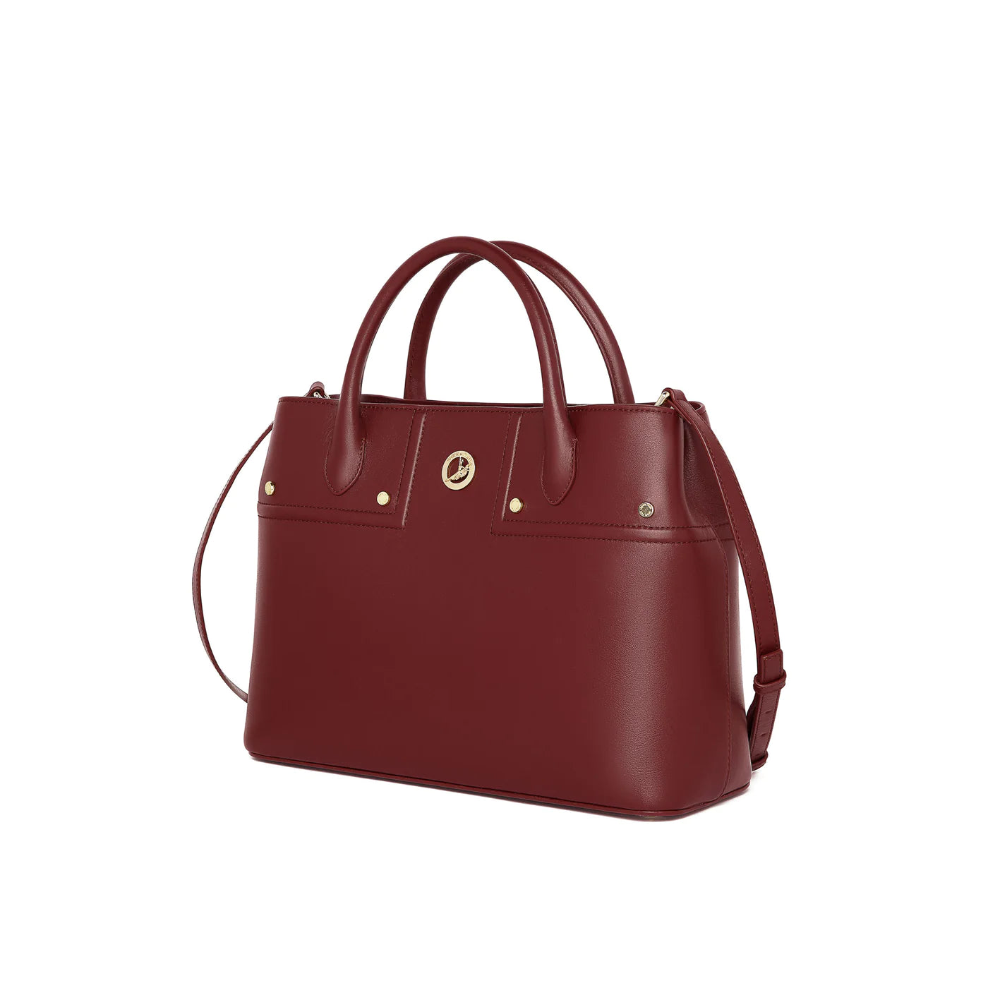 The Spirit of Mulan Small Tote - Burgundy