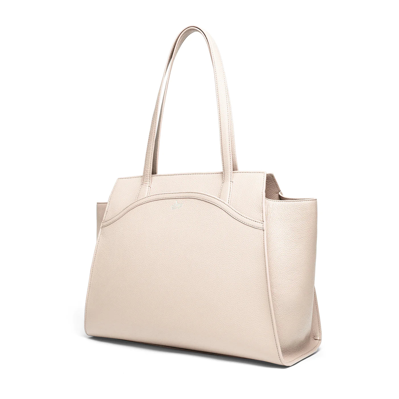 Tang Dynasty Grace Tote - Parchment Beige