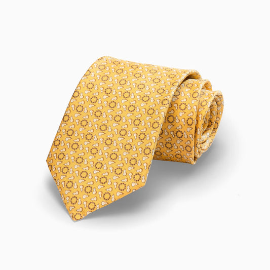 The Heroic Lu Zhishen Tie - Gold