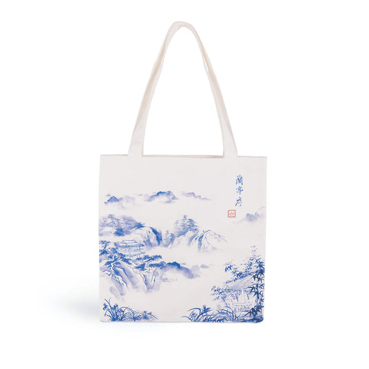 Poets of the Orchid Pavilion Canvas Bag