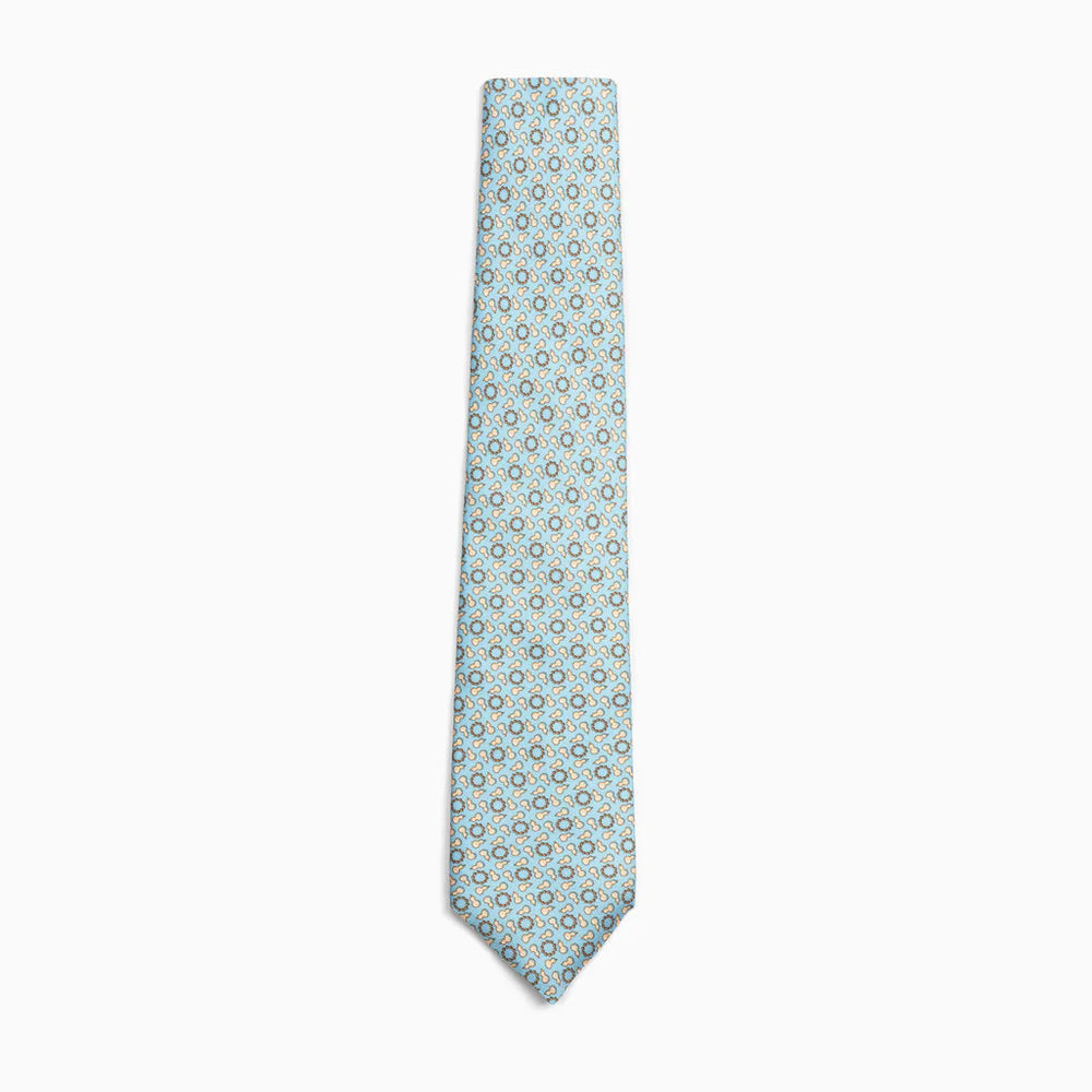 The Heroic Lu Zhishen Tie - Light Blue