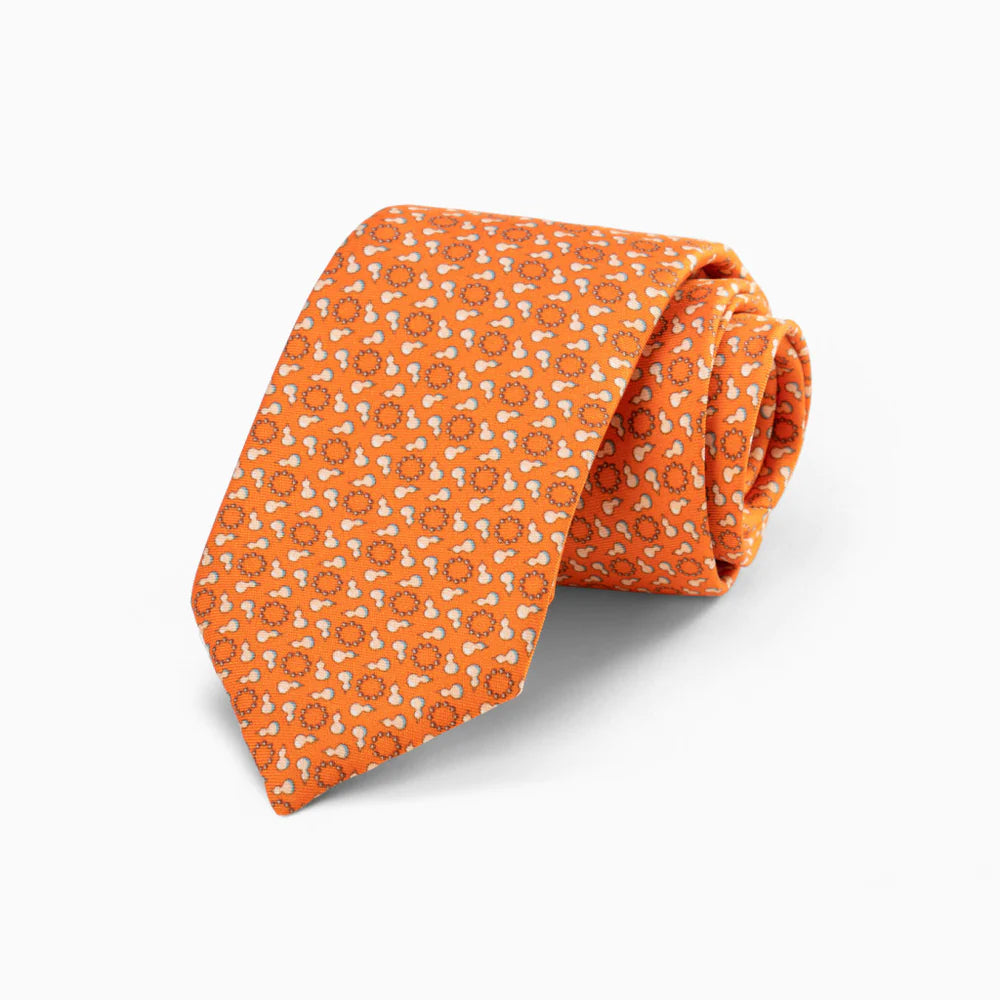 The Heroic Lu Zhishen Tie - Orange