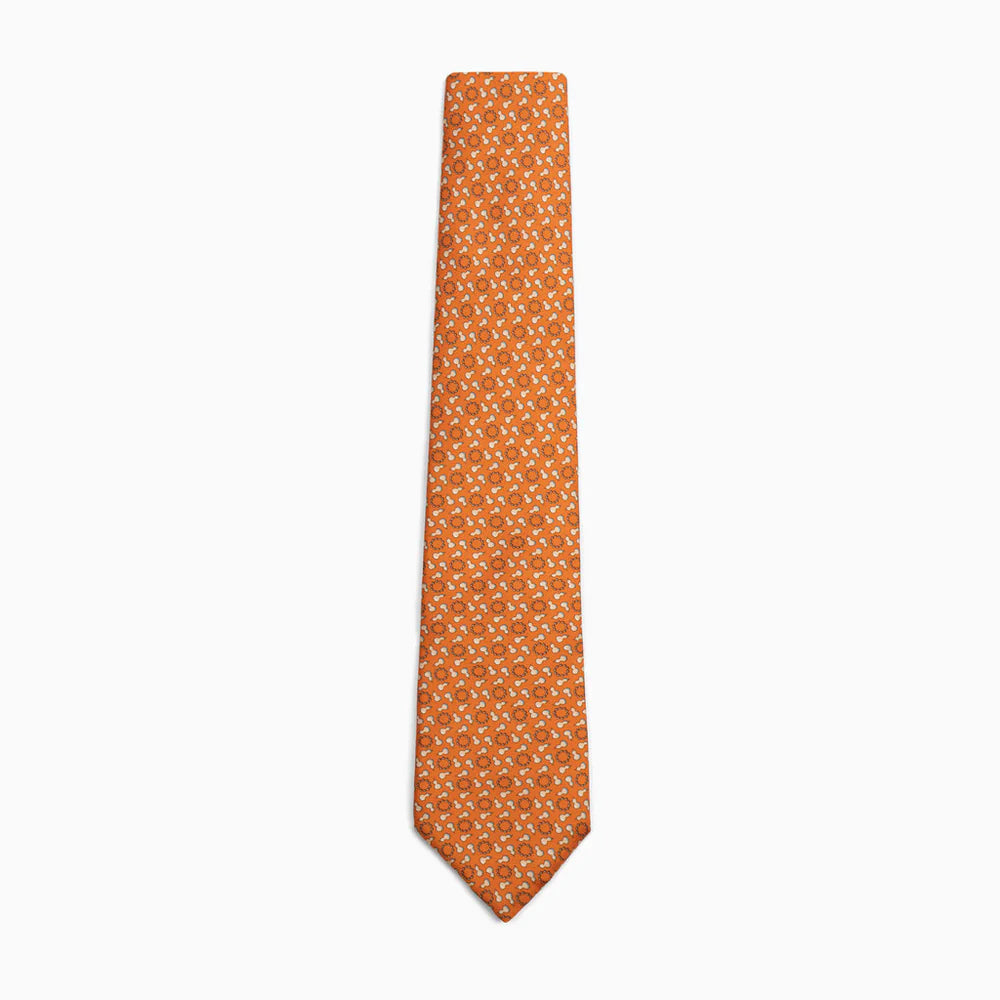 The Heroic Lu Zhishen Tie - Orange