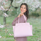 Tang Dynasty Grace Tote - Blush Pink