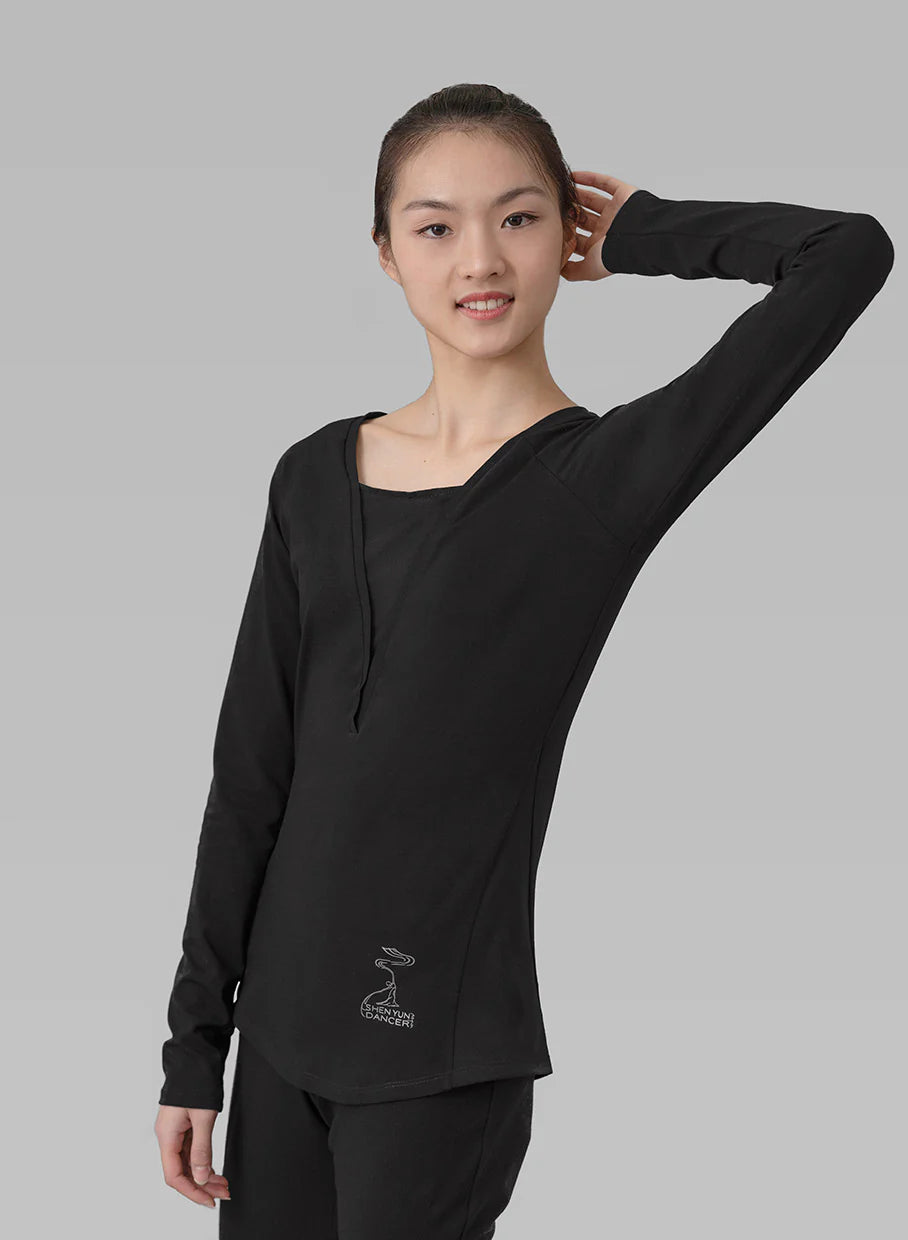 Women's Heat Release Dance Shirt - Black