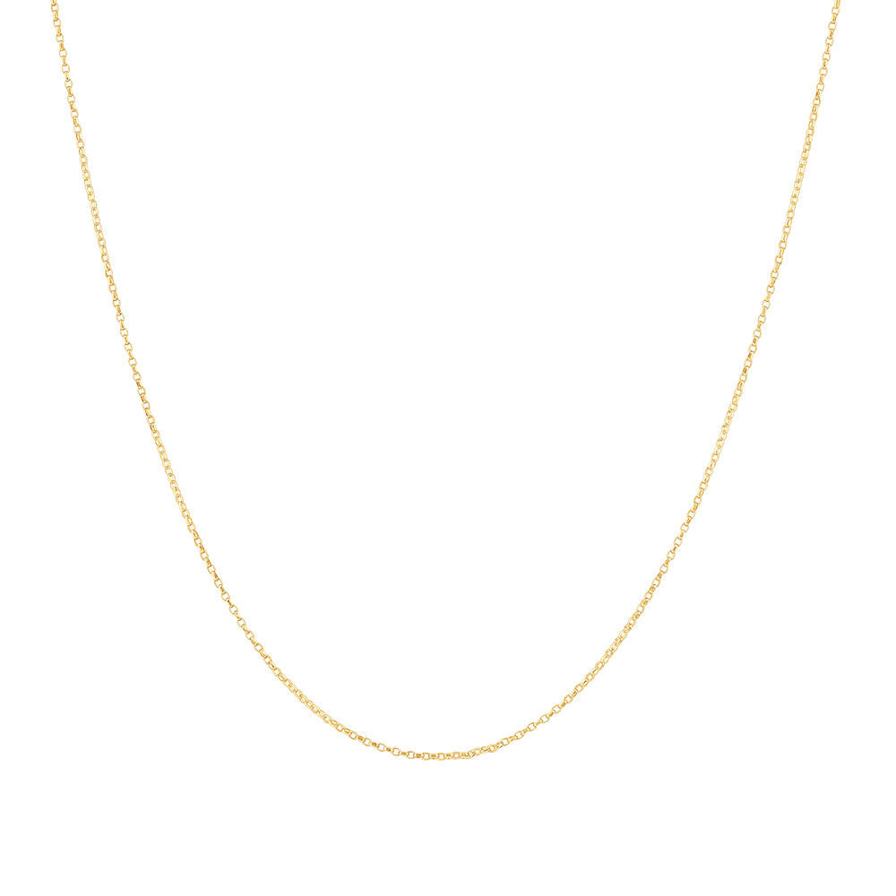 Falun Pendant - 24kt Yellow Gold 17mm with 20" 18kt Yellow Gold Chain