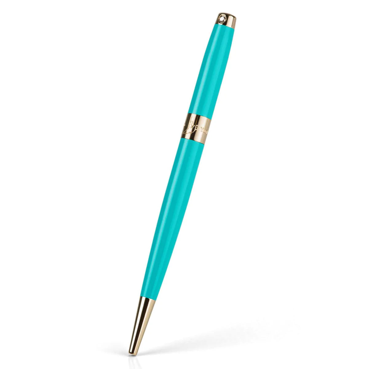 Crystal Ballpoint Pen - Teal