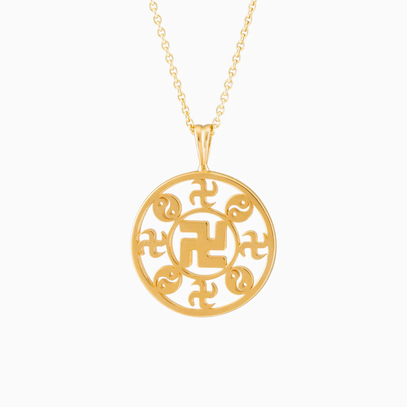 Falun Pendant - 24kt (without Chain) 17mm